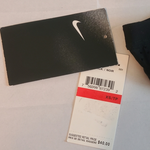 Nike Womens Black and Pink Swim Bottom NWT X-Small - Picture 3 of 8